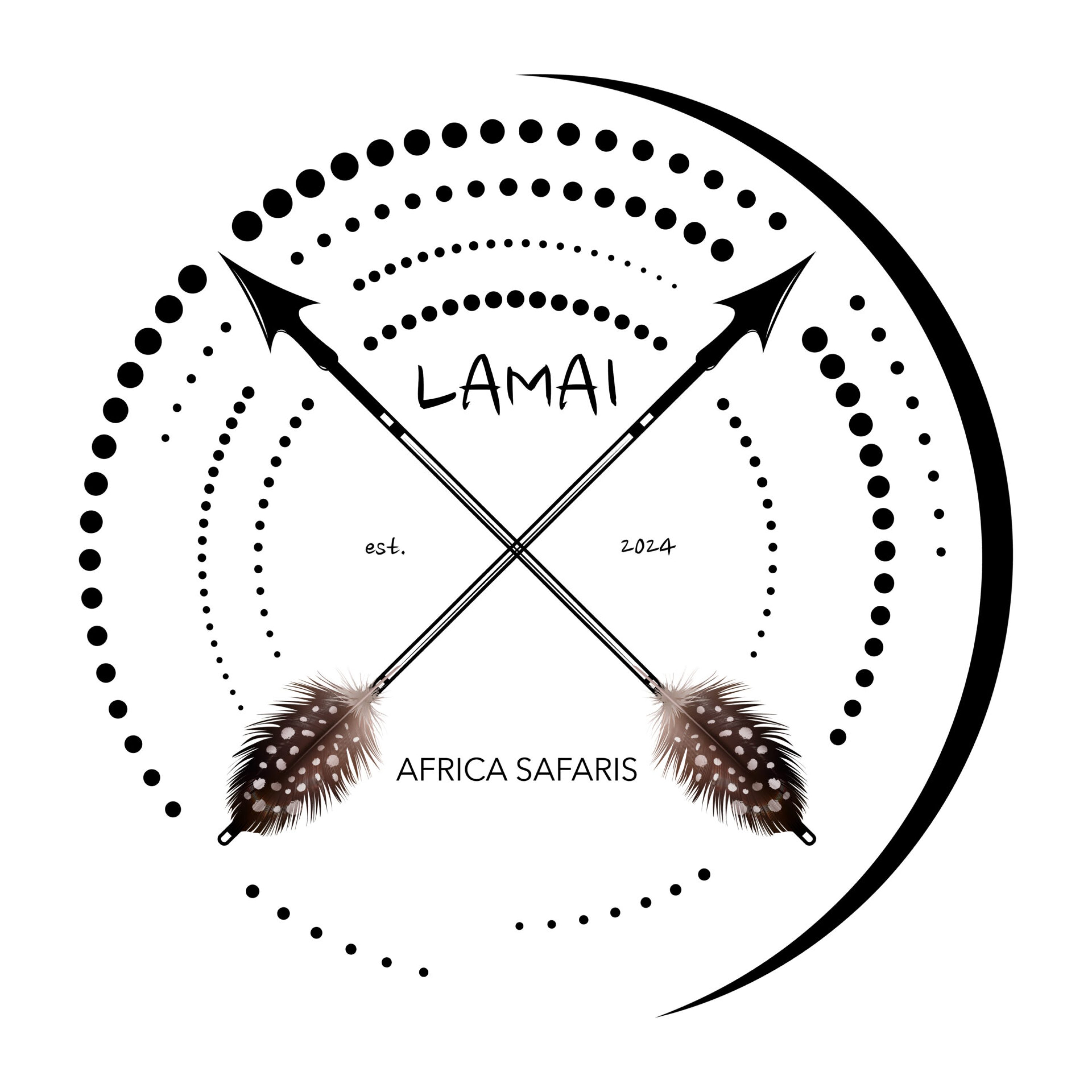 2025 Logo - Lamai Africa Safaris (Nanum Brush Script)